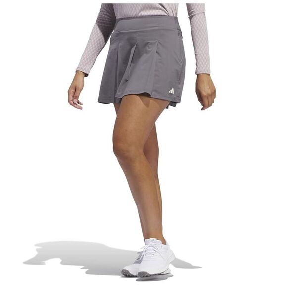 Adidas Ultimate 365 Tour Pleated Golf Skirt Skort Charcoal Gray Size Large NEW - Picture 16 of 16